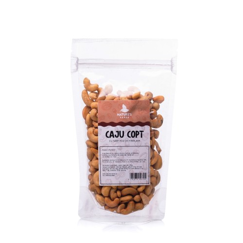 Caju copt cu sare roz de Himalaya 250g
